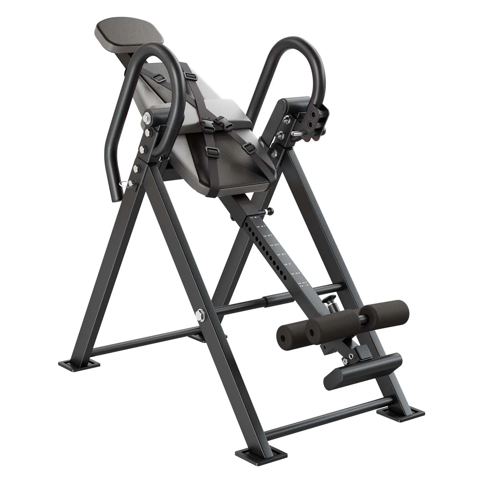 Inversion Table, 300 lbs Capacity Heavy-Duty Back Inverter Stretcher, Inverted Table with Stable Structure, Dual-Roller Locking, Decompression Tables for Shoulders, Neck, Back, Knees
