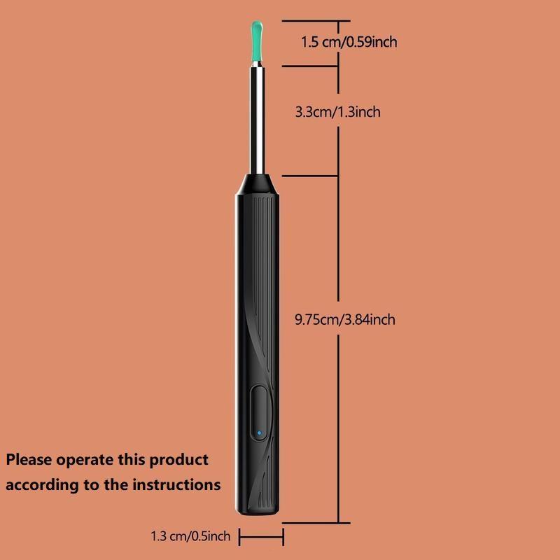 Rechargeable Ear Wax Removal Tool, Ear Wax Cleaner, Ear Cleaning Kit with Camera & Accessories, Ear Cleaning Kit for Kids & Adults, Ear Wax Removal Kit