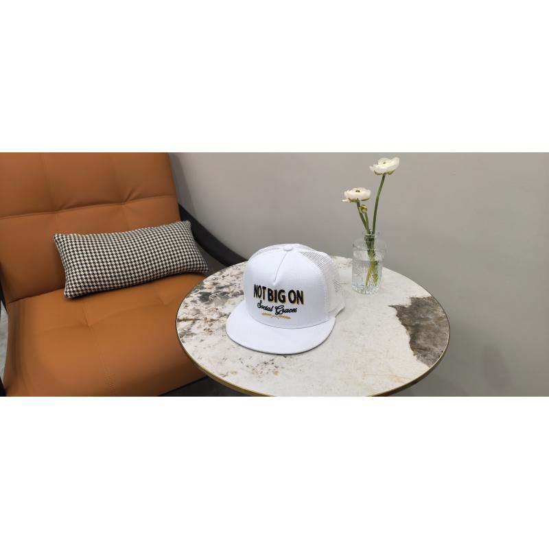 Hip-hop cap, street fashion item, flat-brim cap, baseball cap--headphone style, black 🎧