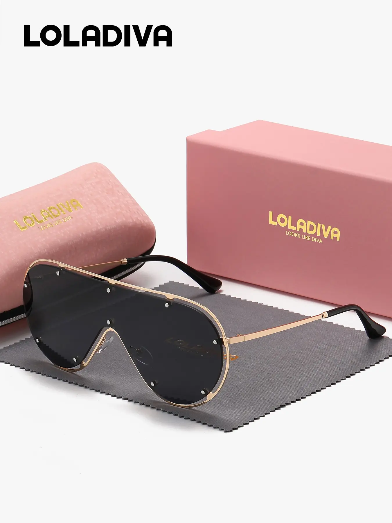 Unisex All-match Tinted Lens Sunglasses, 2024 New Style Trendy Casual Sun Protection Sunglasses for Everyday Use, Fashion Accessories for Outdoor Activities, Trendy Styling Sunglasses