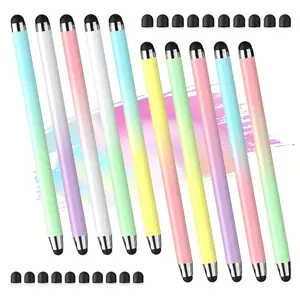 10 Pack Universal Stylus Pens for Touch Screens ,2-in-1 High Sensitivity Capacitive Stylus with 20 Extra Tips for iPad iPhone Tablets Samsung Galaxy All Universal Touchscreen Devices