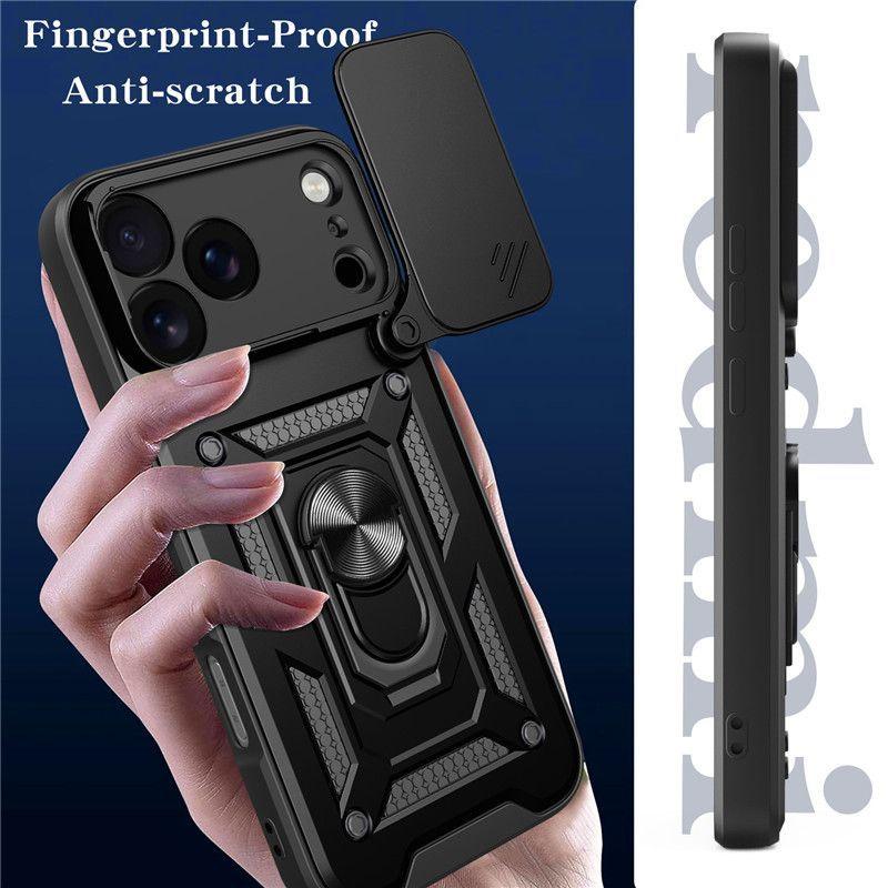 360 Degree Rotating Stand 2-in-1 Shockproof Phone Case for iPhone 17Pro Max/16/15/14/13/12/11 ProMax/Plus/Air New Lens Slider, High Quality Craftsmanship, Hard Case for Men and Women/jubal phone case heather and dave 2 brooke and jubal phone cases 2 lora