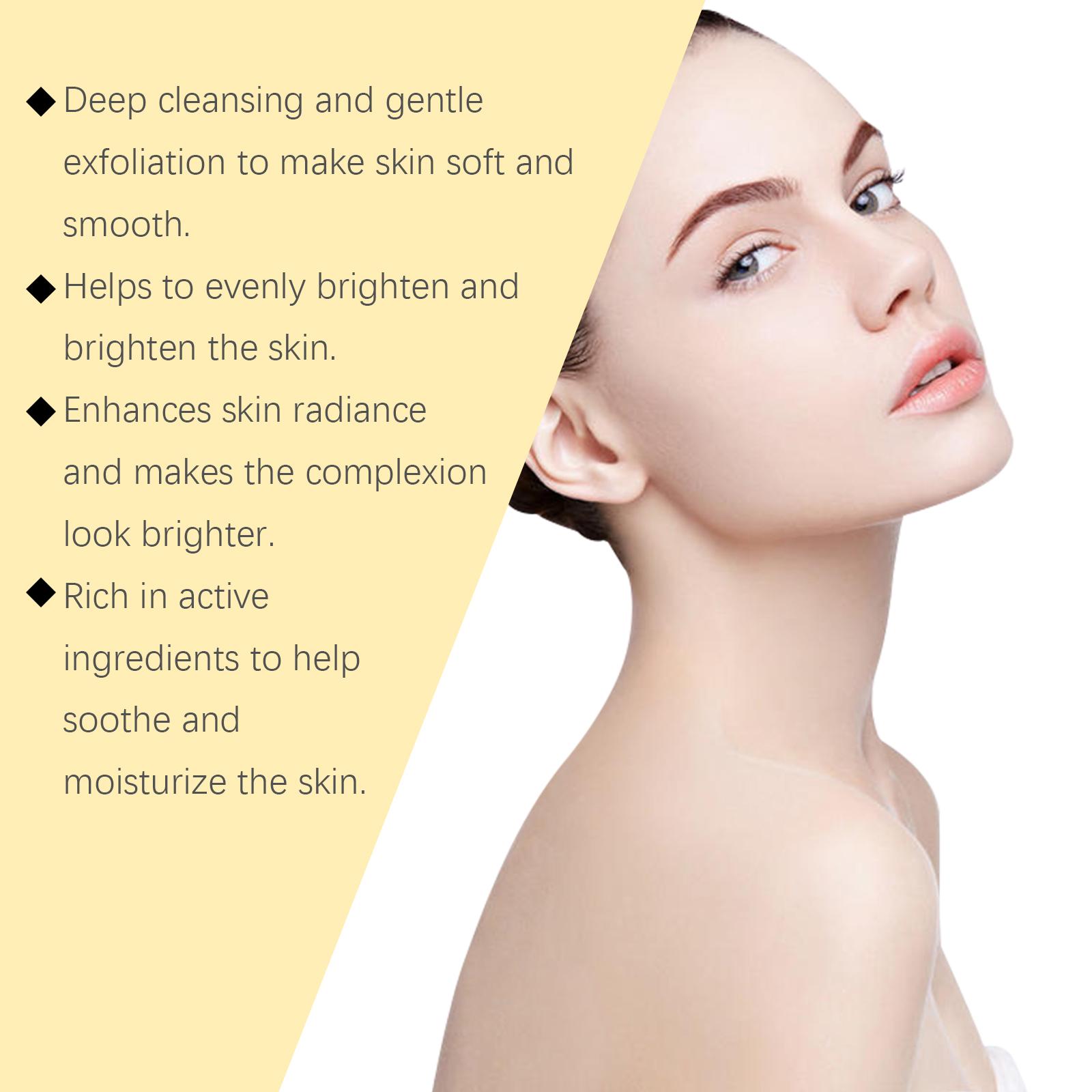 Hoygi Turmeric Collagen Peel-Off Mask (With A Scraper) Gently Cleanses, Moisturizes, Nourishes And Smooths The Facial Skin