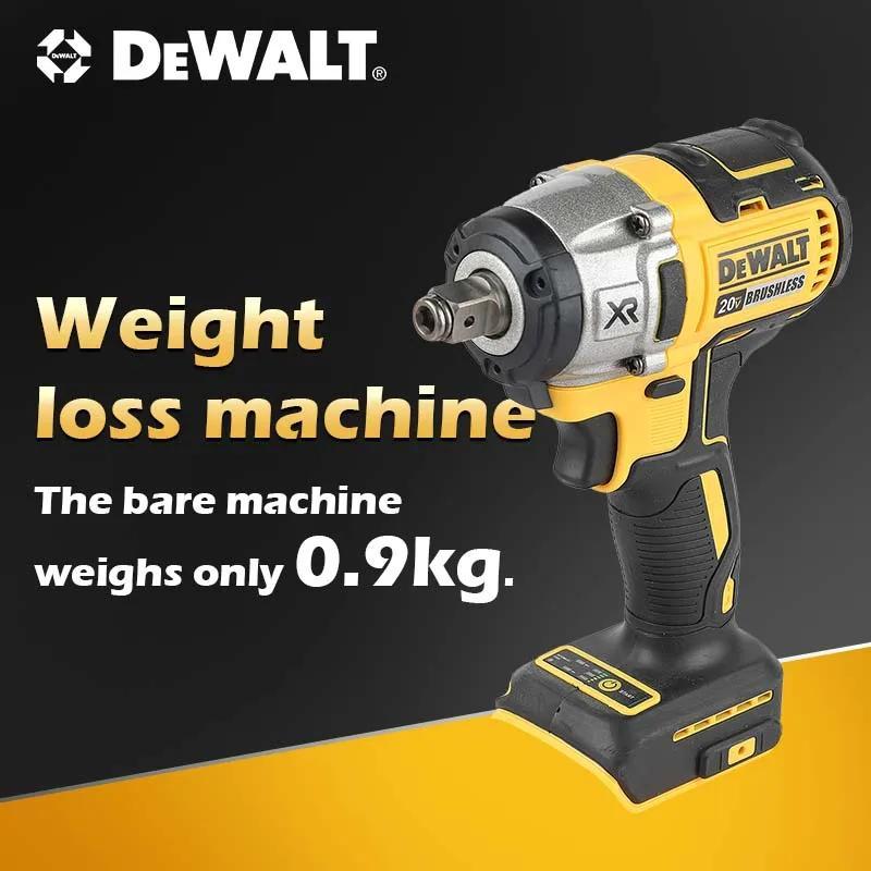 DEWALT DW880 Lithium Brushless Impact Wrench 20V Detachable Tire High Torque High Speed Powerful Disassembly Tool for Demanding Jobs
