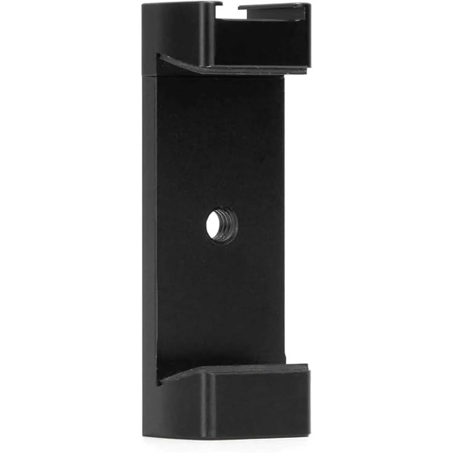 Metal Phone Clip with Hot Shoe Mount, Adjustable Mobile Phone Tripod Mount Compatible with Smartphones, Tripods, Lights, and Microphones for Photography & Filming