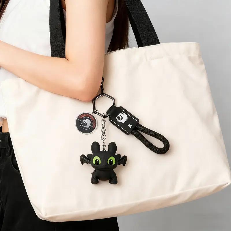 Joylux How to Train Your Dragon, Night Fury Dragon Keychain,Valentine Party Favor Toys 2026, Glow in the Dark Mini Dragon, Pendant with Moving Wings ,Trendy Bag Charm Car Ornament Keychain, Gift Birthday Peripheral