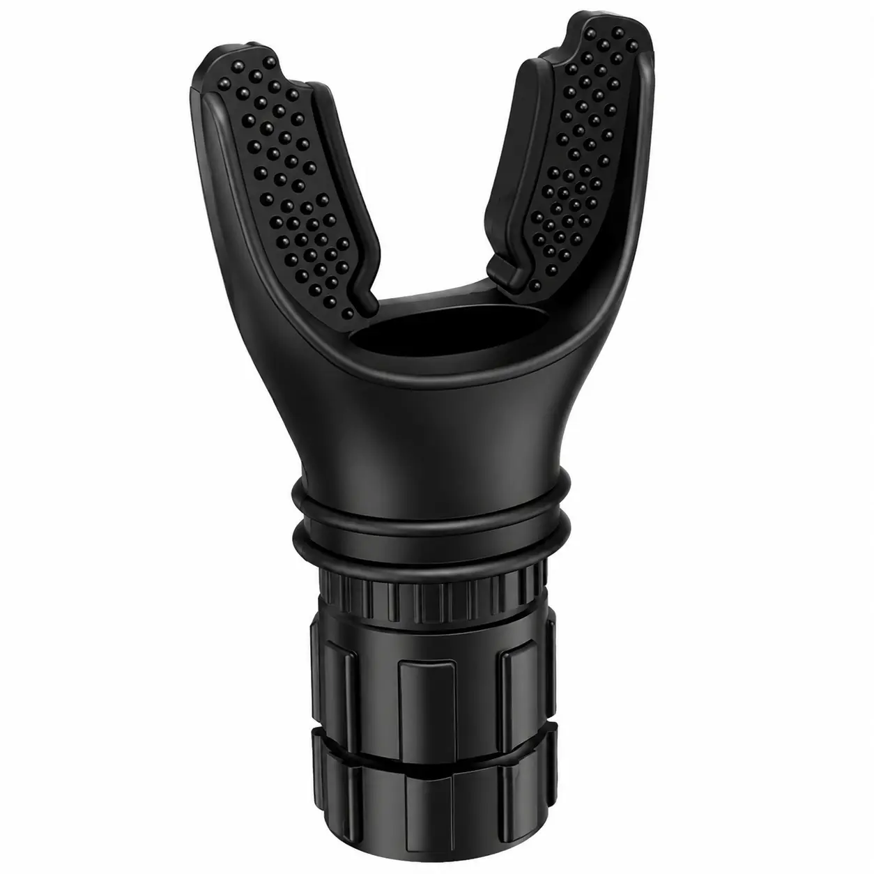 Portable Silicone Breathing Trainer with 5 Adjustable Resistance Settings for Respiratory Muscle Strengthening—Lightweight, Travel-Friendly Design Ideal for Home Use, Gym Sessions, Daily Breathwork, and Pulmonary Rehabilitation; Dishwasher-Safe, Non-Toxic