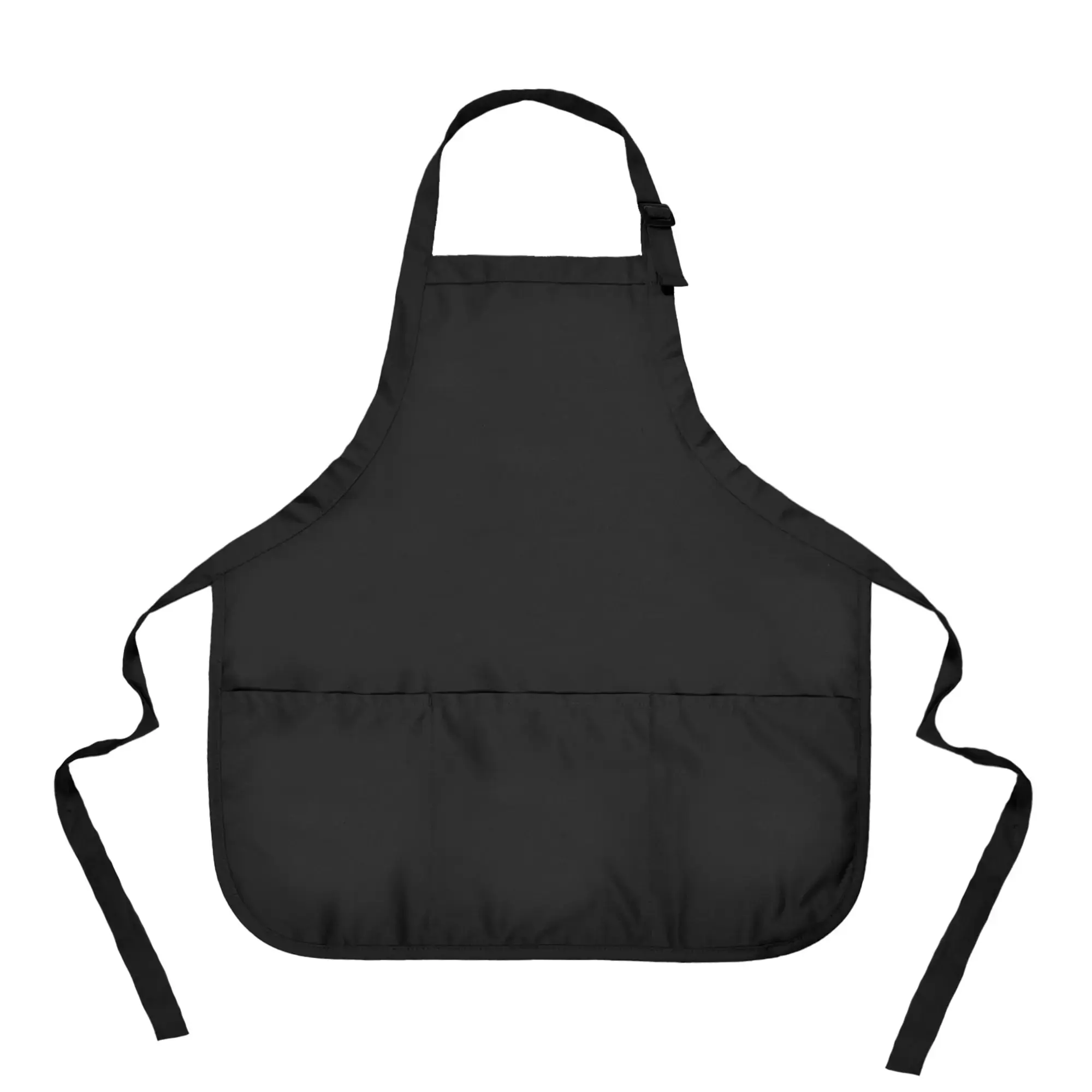 70x65cm 3-Pocket Apron, Aprons with Pockets, Unisex Kitchen Cooking Apron, Adjustable Polyester, Suitable for Commercial/retail Kitchens, Durable Design
