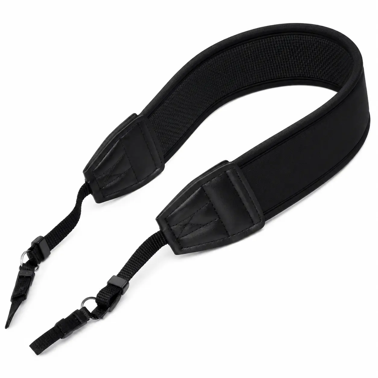 Ergonomic Padded Camera Neck Strap with Extra-Wide Shock-Absorbent Nylon Webbing - Adjustable Fit, Soft Foam Padding, Durable Nylon Construction for Secure DSLR/Mirrorless Camera Carrying, Ideal for Photographers