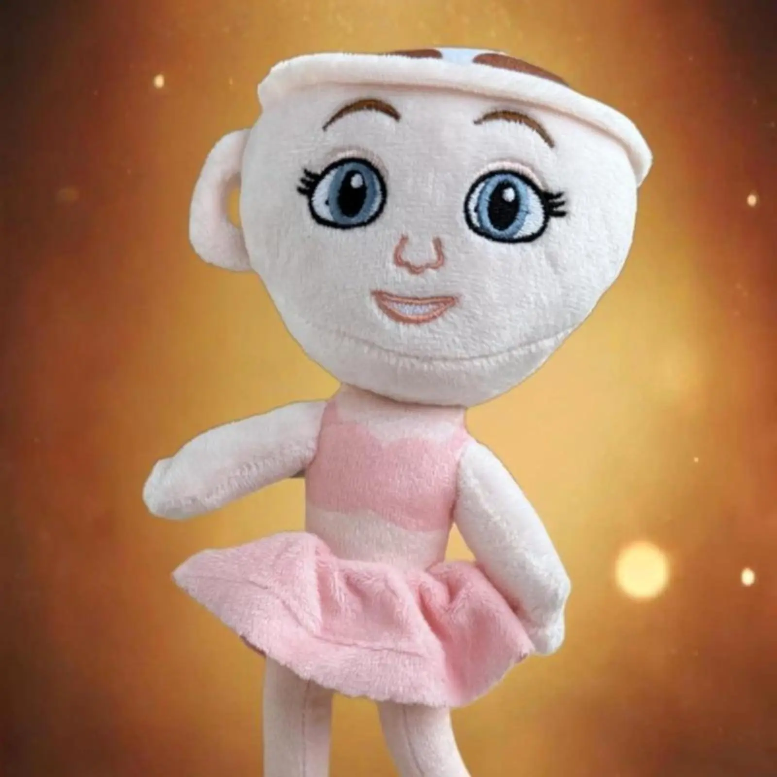 Italian Brainrot Plush, Soft Cuddly Gift, 10" Ballerina Cappuccina Plush Pillow for Video Game Fans