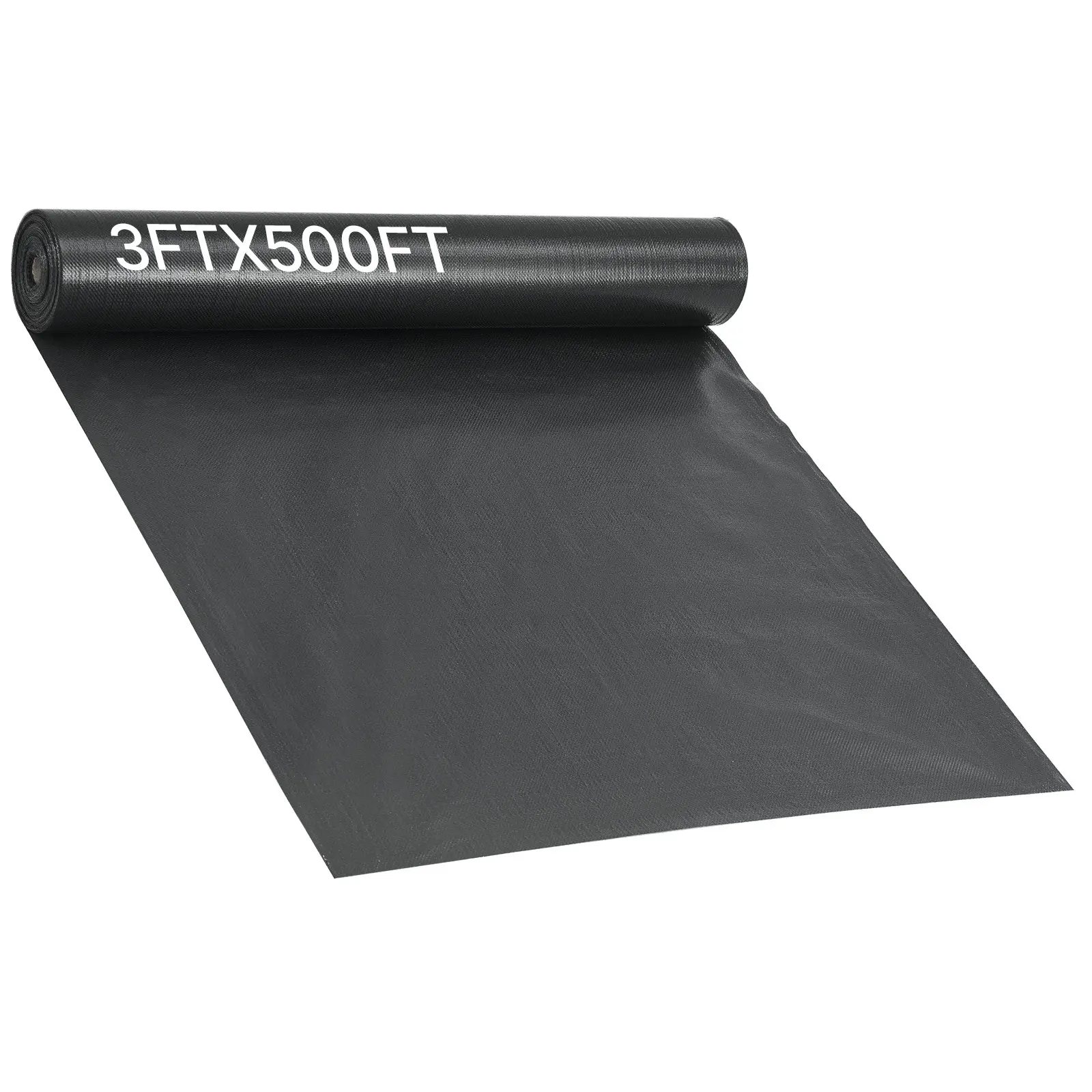VEVOR Silt Fence Fabric Roll, 3x 500 ft Erosion Control Fencing, Industrial Grade Tough Polypropylene Fabrics for Sediment Retention, Temporary Fabric for Construction Job Sites