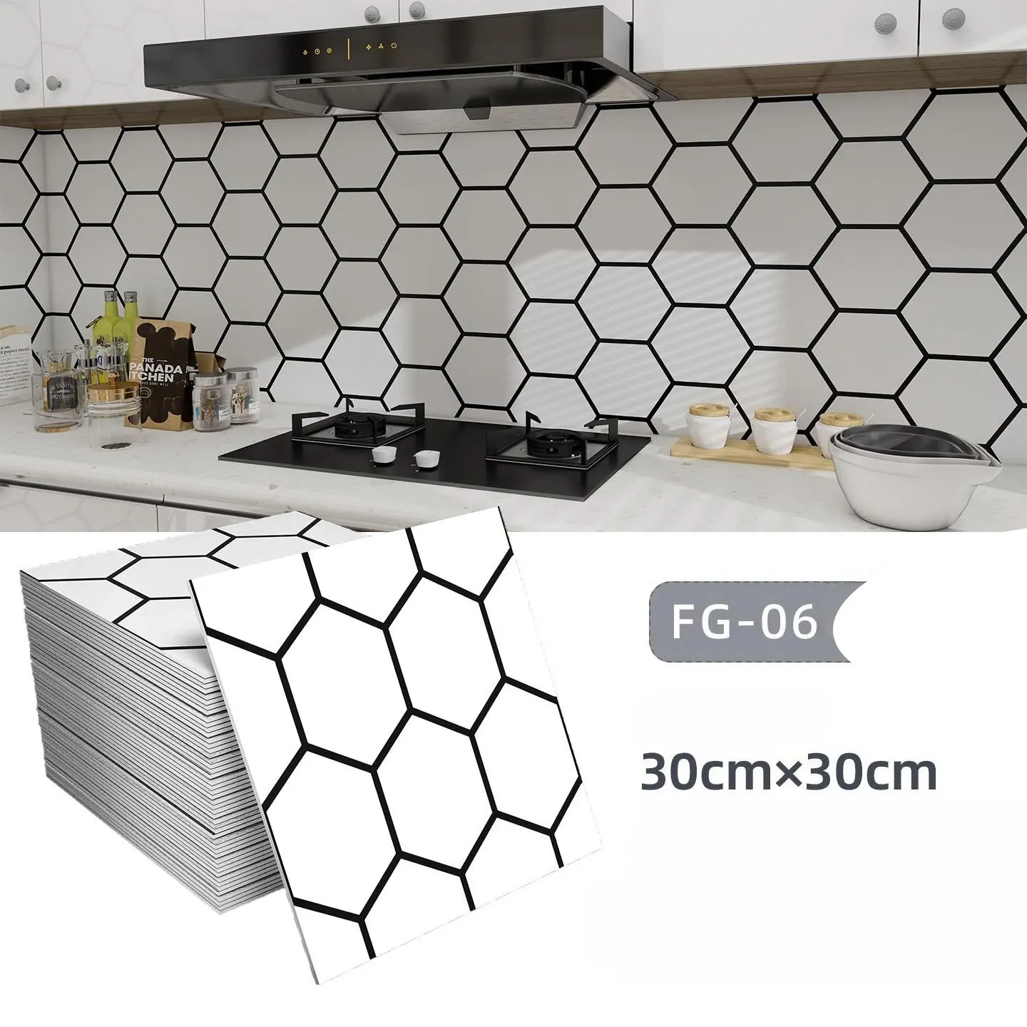 36pcs Marble Pattern Self-Adhesive Wallpaper, Ethanol Foam Bricks, Removable Wall Paper for Kitchen and Bathroom Decor, Moisture-Resistant