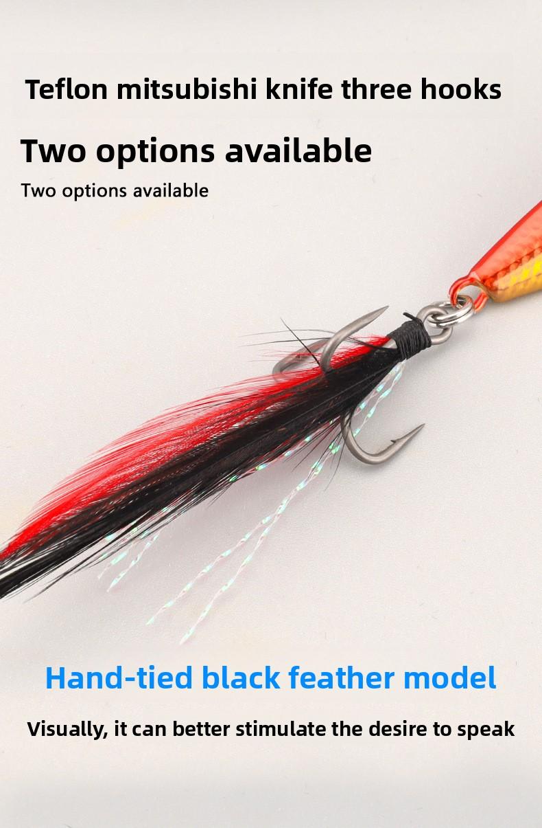 TWM Ma Brand Long-Throw Floating Lure Metal Lure Bait for Freshwater and Sea Fishing, Fishing Tackle for Pike and Mackerel