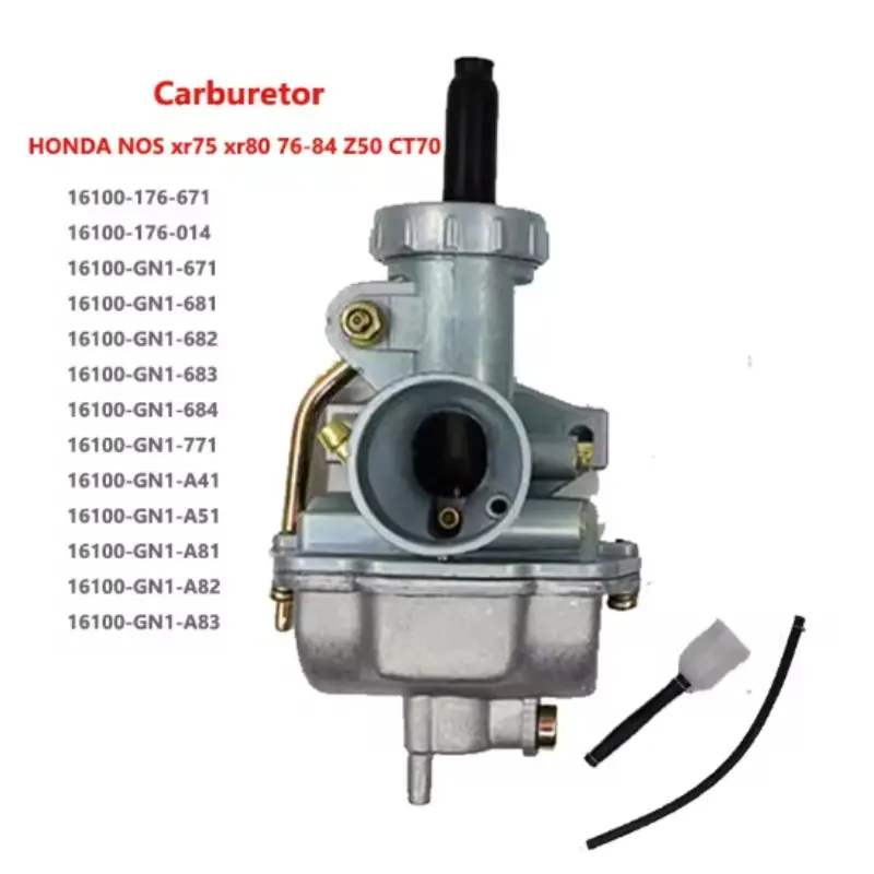 PZ20 20mm Carburetor For Honda CR75 CR80 XR80 XR80R CRF80 CRF80F Carb Replacement PZ20 20mm Carburetor For Honda CR75 CR80 XR80 XR80R CRF80 CRF80F Carb Replacement