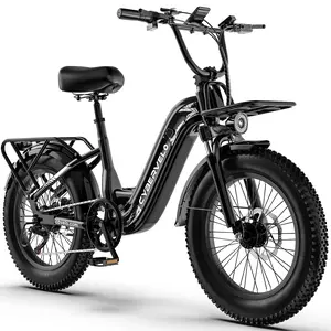 1000W Electric Bike,48V 20AH Removable Battery EBike,Electric Bike for Adults, 20" Fat Tire ebike, Adult Electric Bikes for Commute All Terrain   one year warrenty cybervelo C4
