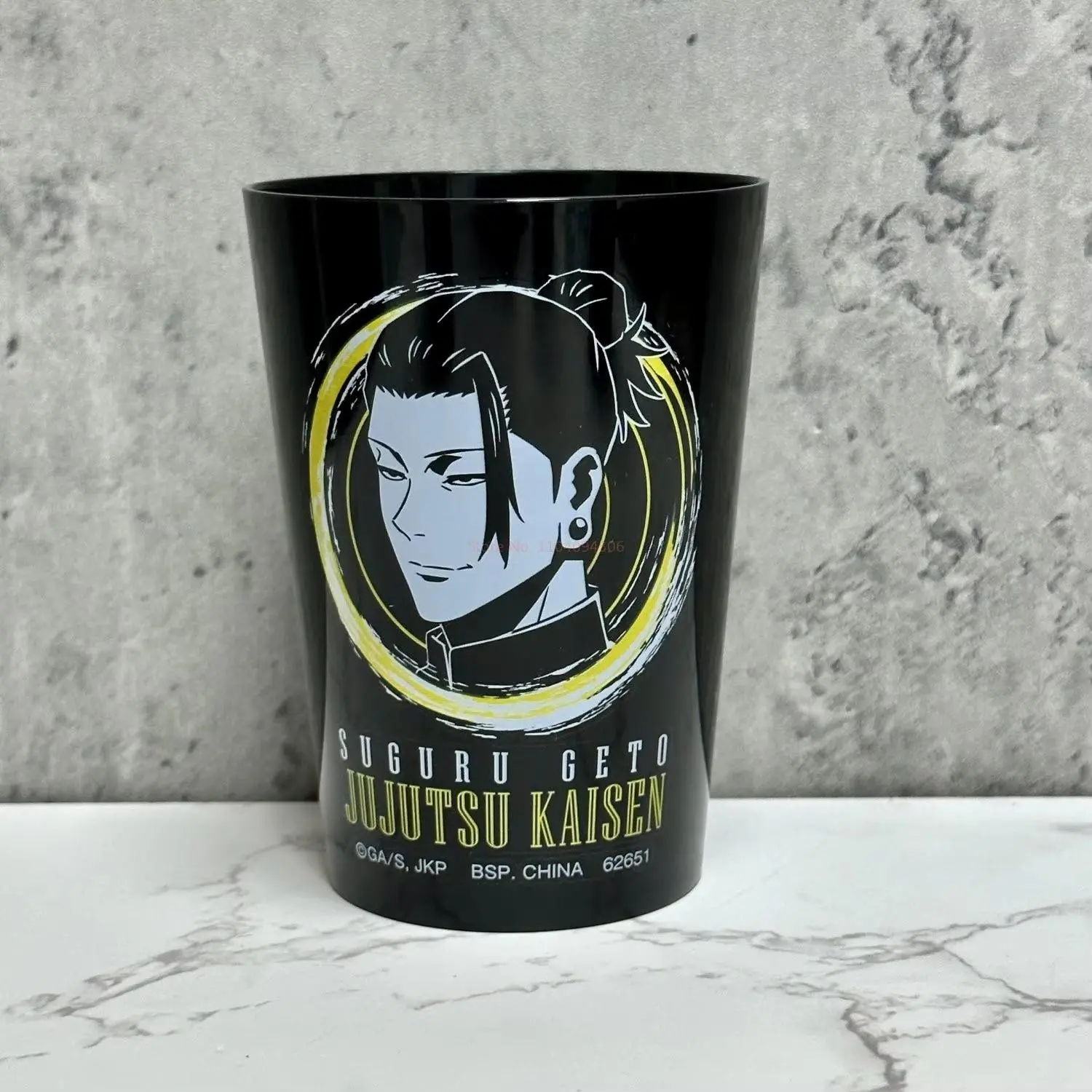 Hot Sale Anime Jujutsu Kaisen Figures Satoru Gojo Geto Suguru Fushiguro Toji Plastic Cup Handy Cup Anti Drop Water Cup Ornaments