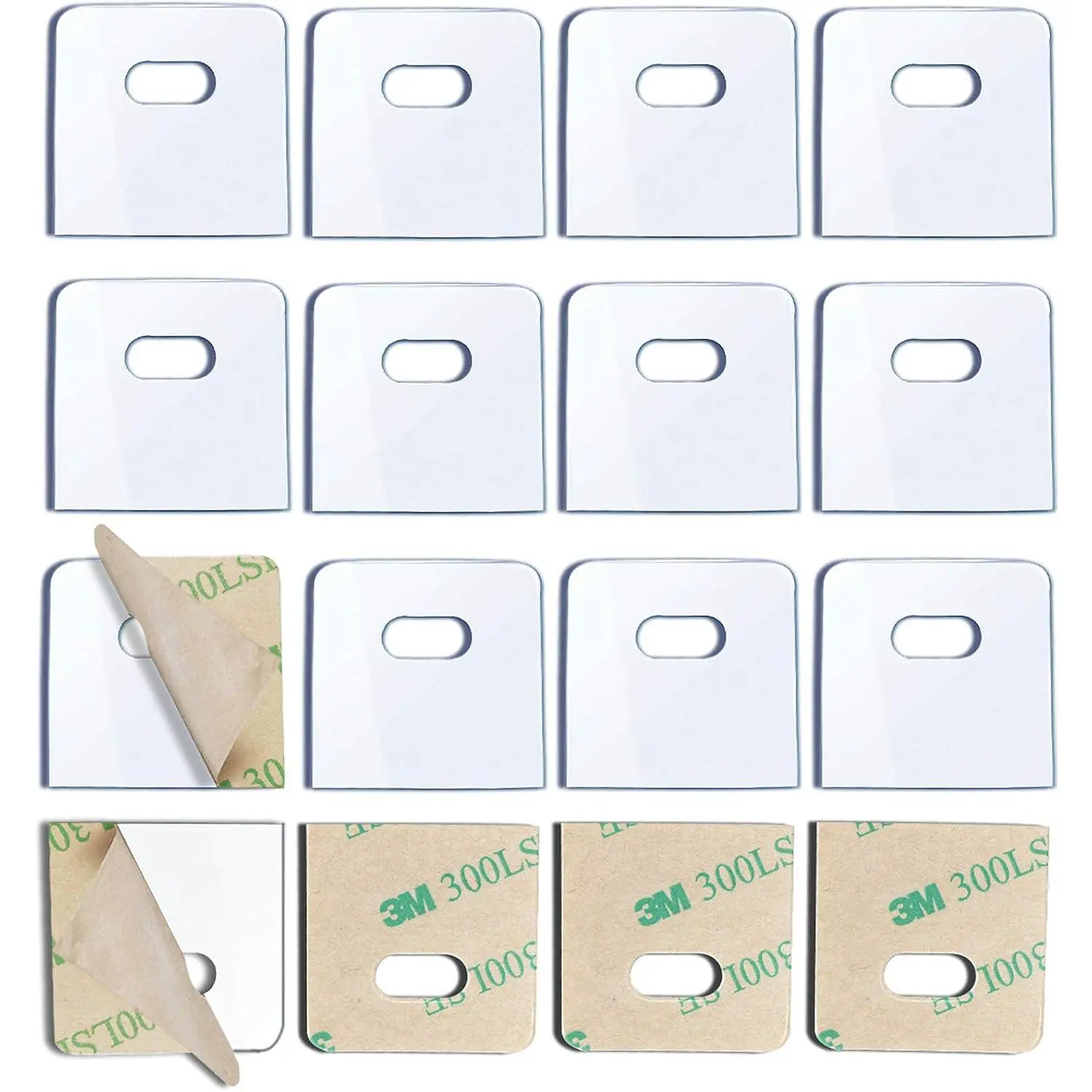 (16 Set/32 Pieces) Clear Vertical Blind Repair Tabs, Vertical Blinds tabs/Blind Fixers for Vertical Blinds  Slats &
