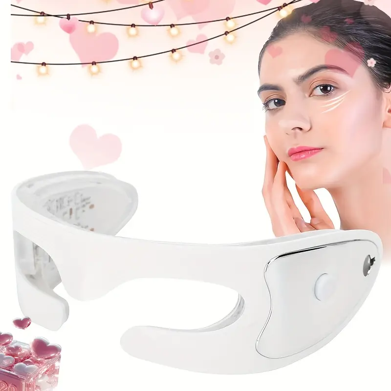 Intelligent electric eye mask massager anti fatigue eye bag vibration massage heating eye beauty massager suitable for holiday gift giving