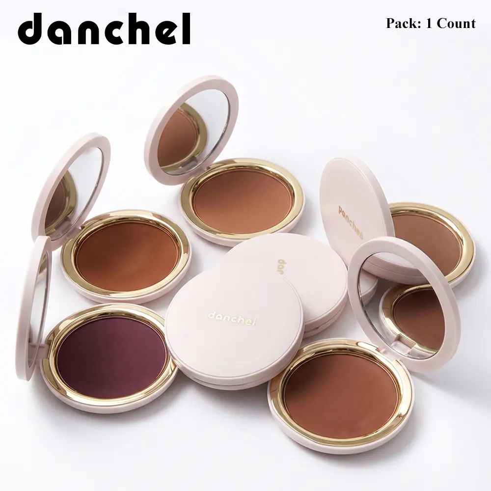 danchel Warm Radiance Soft Matte Powder Bronzer, Smooth Application for Effortless Blending, Buildable Pigment Payoff, Long-Wearing, Skin-Hugging & Non-Patchy Finish, Velvety Creamy Powder, Available in Multiple Shades