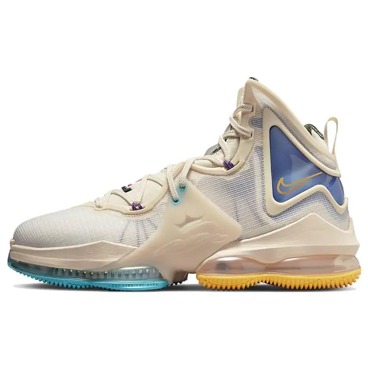 Nike LeBron 19 Minneapolis Lakers Basketball Shoes – High-Top, Breathable Fabric and TPU Leather, Durable Support, Responsive Cushioning, Unisex Verifiable, with credentials and supporting global authentication