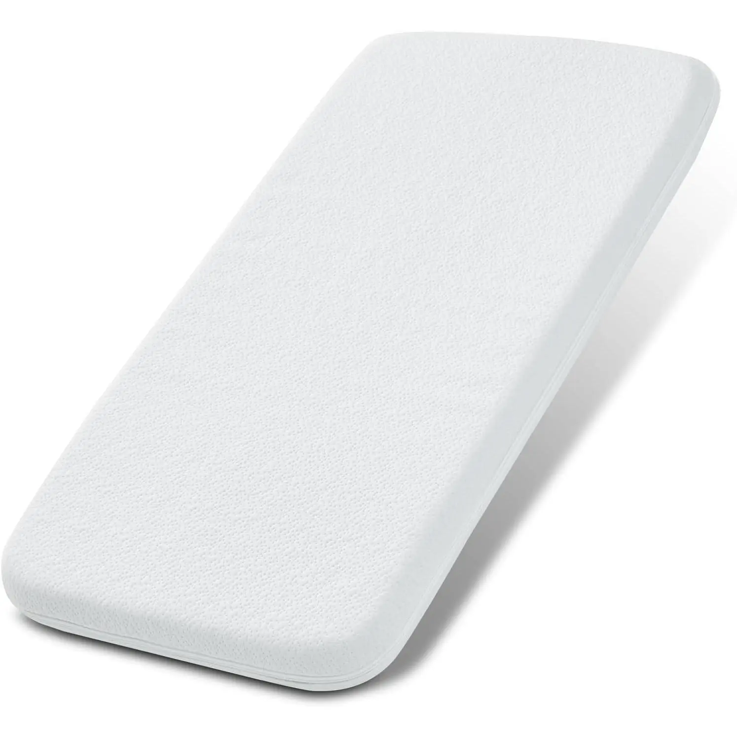 Baby Bassinet Mattress Pad, 35" x 20" Dual Sided Comfort Gel Memory Foam Mattress with Removable Breathable Soft Tencel Cover Fit for Baby Bassinet