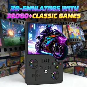2026 New Model,R36MAX 2 Retro Handheld Game Console, 4.5 Inch IPS HD Screen Portable Retro Game Console, 1.5GHz CPU Support 30+ Emulator Console Video Game Console, 4000mAh