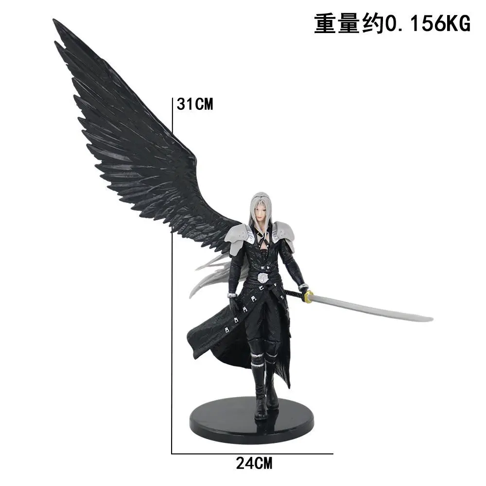 2026 Hot Final Fantasy Sephiroth Angel Model Figure Statue, Collectible Game Merchandise, New Arrival Gift for Anime Fan, Cosplay Decor (Toys & Hobbies - Classic & Novelty Toys), Plastic