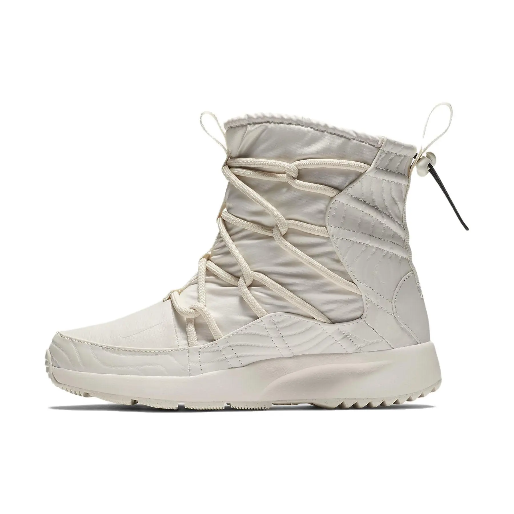 Nike Tanjun Women's Casual Comfort Low-Cut Snow Boots in Off-White Verifiable, with credentials and supporting global authentication