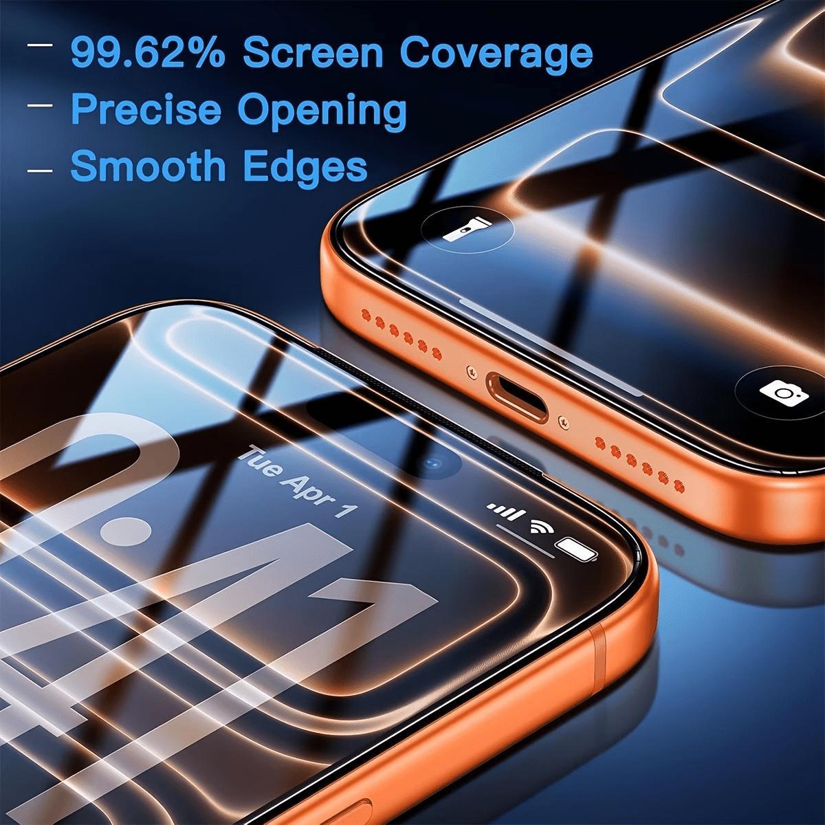 Single-package (HD screen) 9D full-coverage tempered glass screen protector 2pcs Tempered Glass Screen Protector (Compatible withVarious Models): Please specify the required model in theorder notes.【Please specify your mobile phone model】