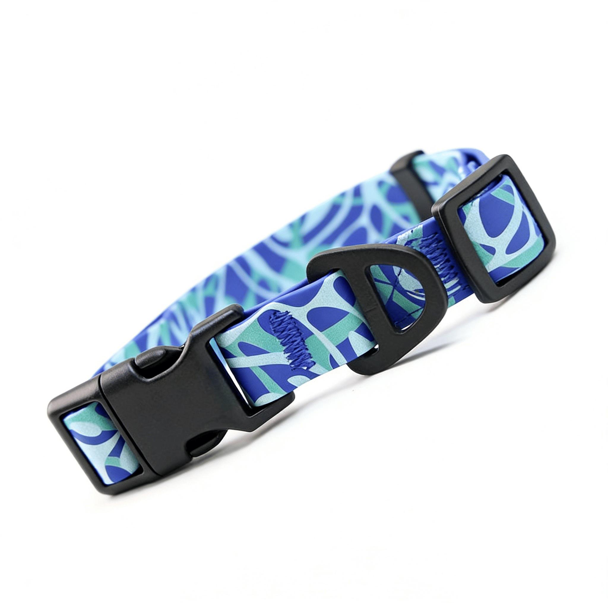 Trendy Waterproof Dog Leash & Collar Set - Heavy Duty PVC for Ultimate Pet Comfort swivel freedom harness