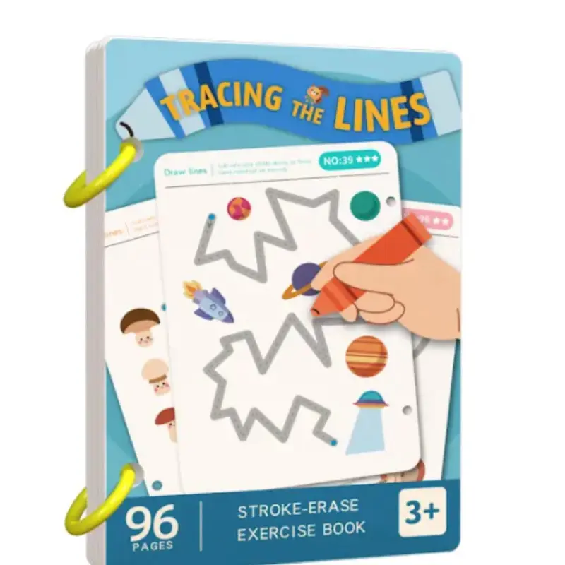 Handwriting Practice Dry Erase Board, Alphabet Letter Tracing for Kids, Pre K Toddler Preschool Kindergarten Learning, Homeschool Supplies