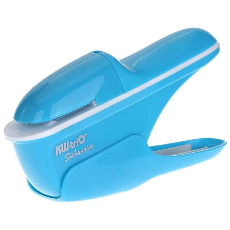 Desktop Stapler No Nails, Max 8 Sheets, Mini Portable Binding Machine, Home School Office Use, Paper Document Organizer, Office Accessories