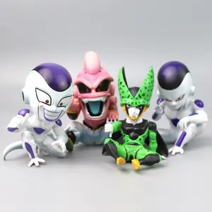 Anime Z Majin Buu Frieza Cell Figure Toys Funny DBZ Fat Buu PVC Figurine Collection Model Dolls Birthday Gifts Kids