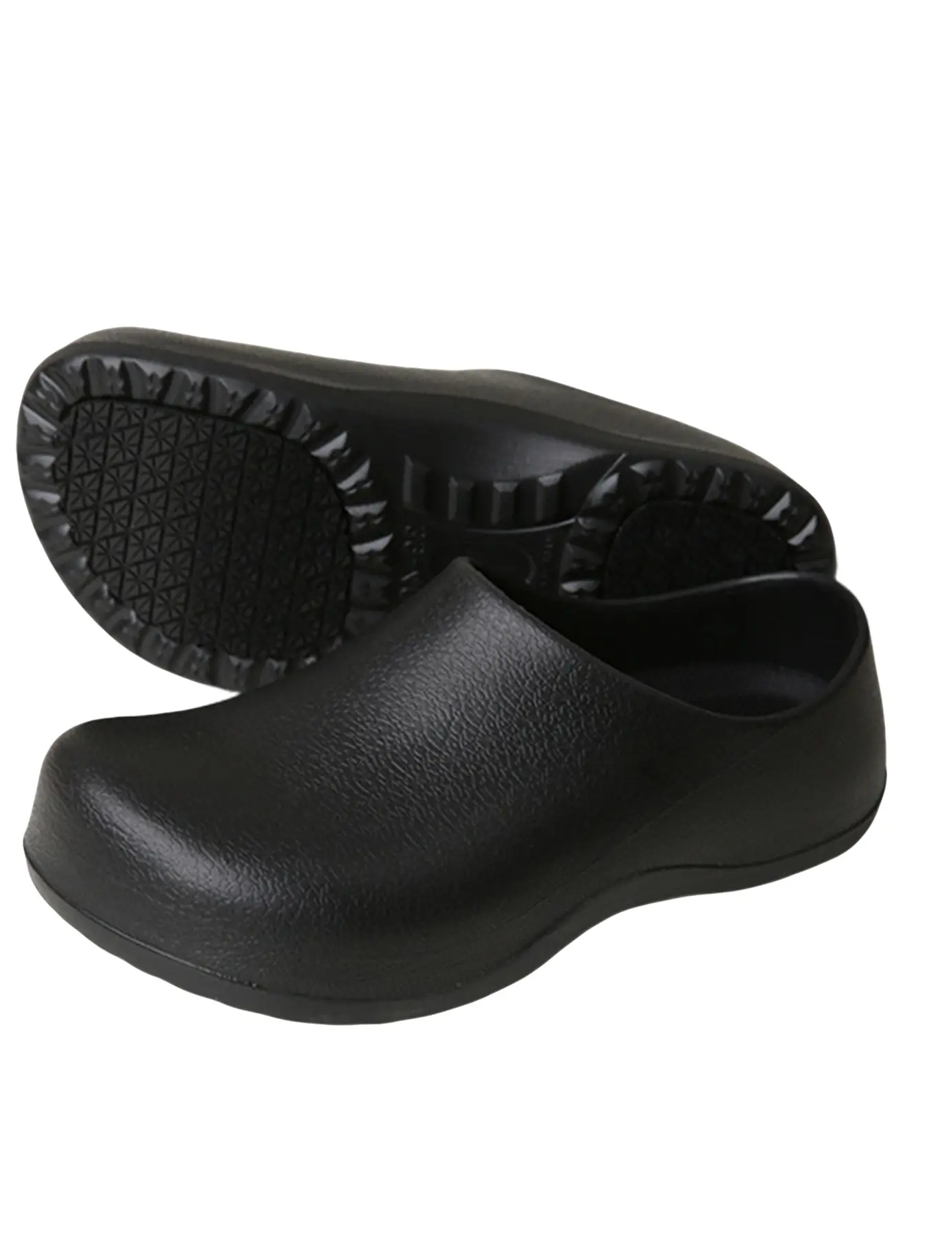 Non-Slip Work Sandals for Garden Chef Shoes, Lightweight Rubber Waterproof Nurse Kitchen Restaurant Service Shoes, Breathable Safety Protection Non Slip Design