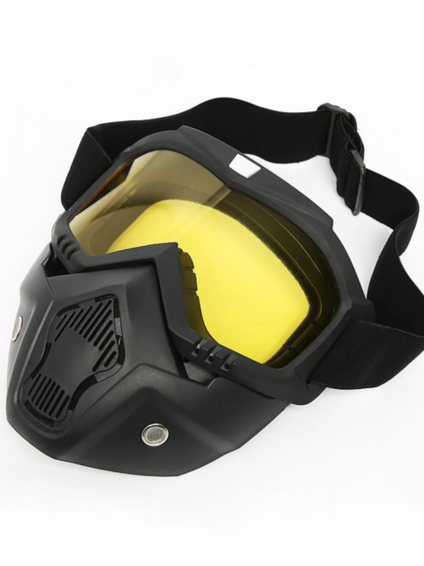 Biking Face Mask, Breathable Outdoor Cycling Goggles, Adjustable Dustproof Windproof Off-Road Motorcycle Goggles, Motorcycle Protective Gear