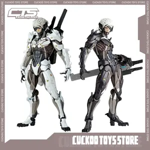 Kaiyodo The Ocedo Yamaguchi 140 Ex Metal Gear Action Figure, Mgs Raiden Unisex Collectible, Festive Party Gifts Toy
