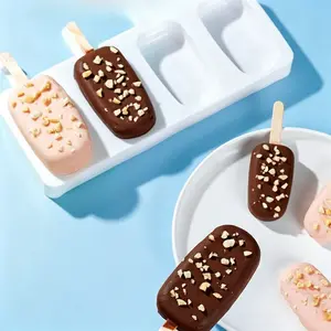 2026 New Oval Ice Cream Mold with Lid — Easy-Release DIY Mold for Cheese Pops, Popsicles, and Homemade Ice Cream