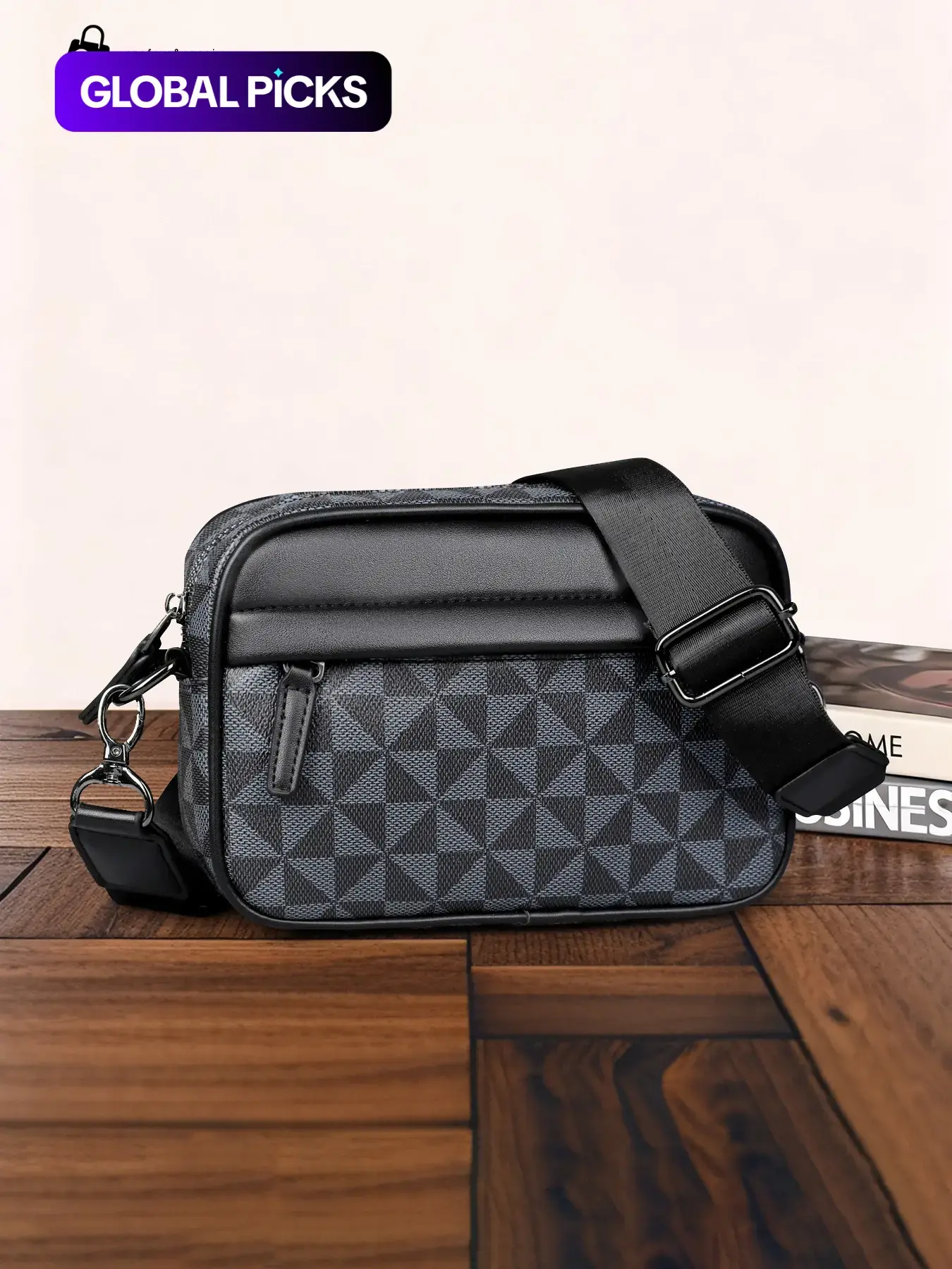 Personalized Vintage Small Stylish Crossbody Messenger Bag for Travel & University Use, Casual Crossbody Bags, Christmas & Thanksgiving Gift Ideas #GLOBAL PICKS