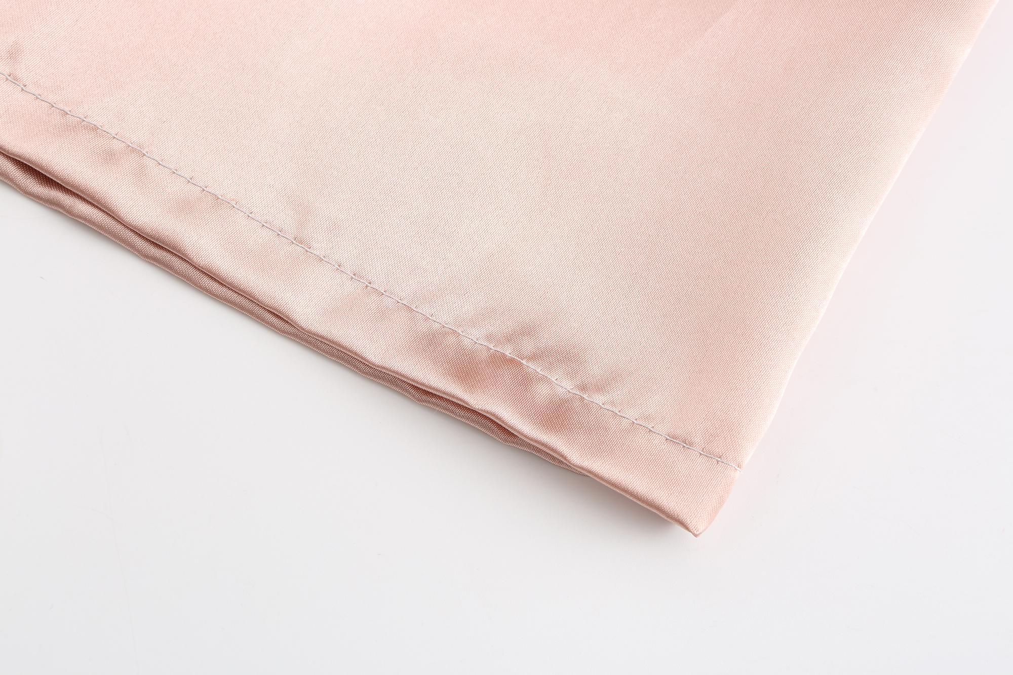 Rose Gold Satin Team Bride Bridesmaid Robe Wedding Bathrobe Gown Women Dressing Sleepwear Mother Maid of Honor Kimono