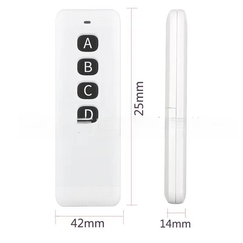 RF remote control, treadmill remote control, smart home remote control, wireless remote control