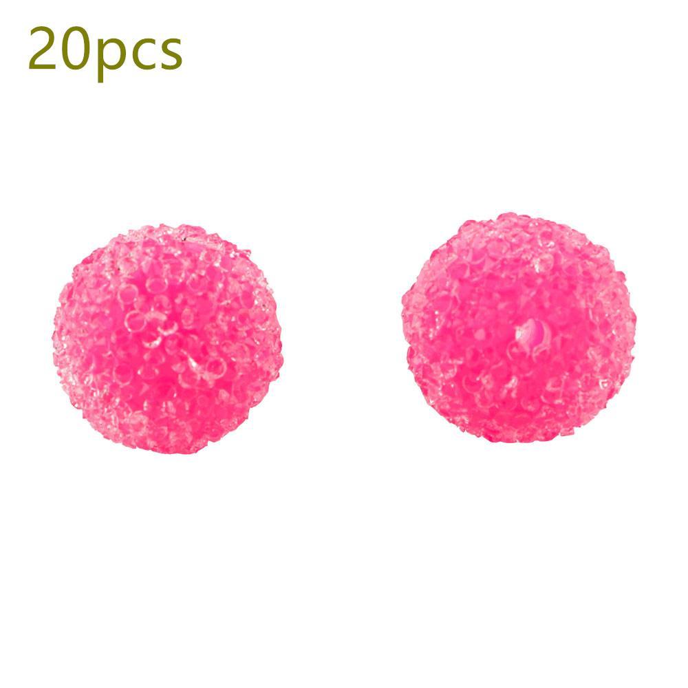 20pcs 18mm Resin Beads Acrylic Round Acrylic Beads Mix Craft Supplies DIY Jewelry Making Bracelet Accessories Fashion Handmade Decorations