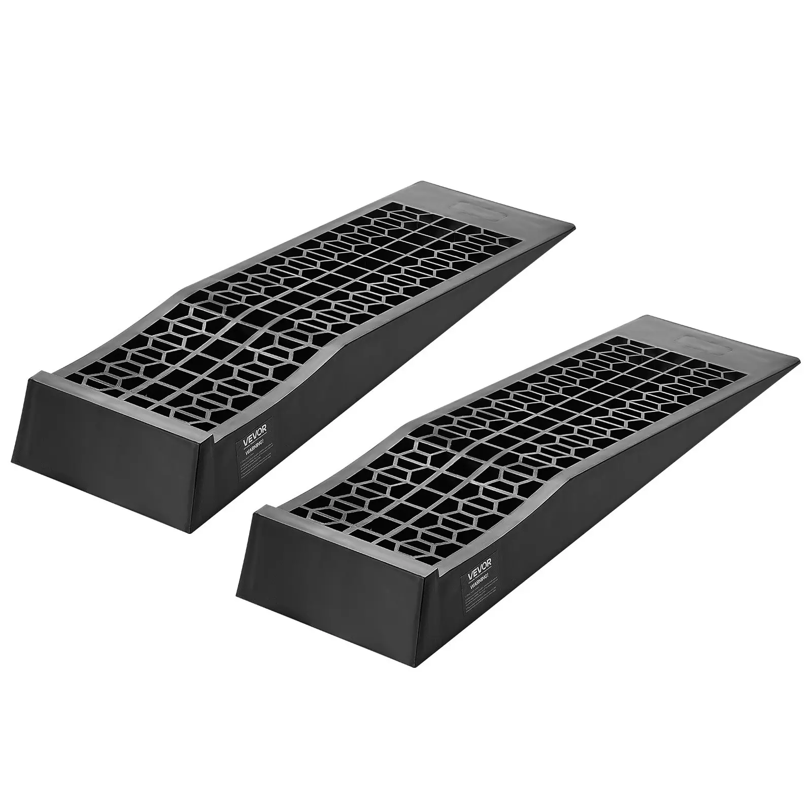 【Summerfinds】VEVOR Car Ramps, 2 PCS 20000 lbs GVW Capacity, 2.56 in Lift Height, Portable Low Profile Car Service Ramps for Home Garage Maintenance Oil Changes, Heavy Duty for Low Chassis Vehicle Support Jack