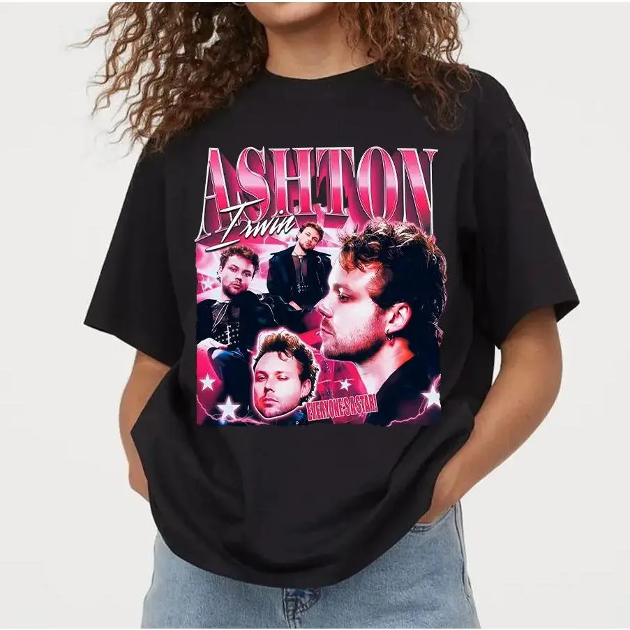 Ashton Irwin Bootleg Everyone's A Star TOur 2026 T-shirt, Vintage 5 Seconds Of Summer Tee, 5SOS Tee, Gift For Fan