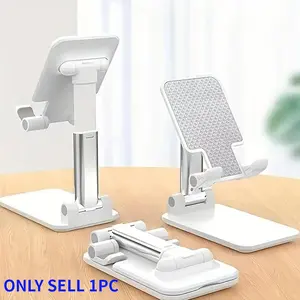 Foldable Desktop Phone Holder, Portable Phone Holder, Multifunctional Phone Stand, Cell Phone Stand, Foldable Mobile Phone Tablet Stand Holder, Angle and Height Adjustable