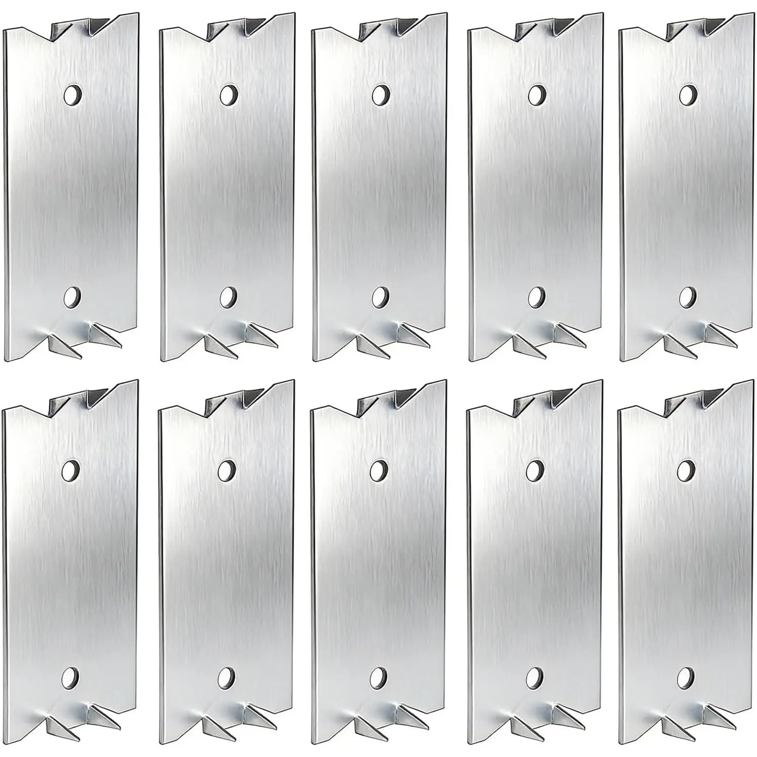 10 count 3"x1.5"  Plates for  Studs, 16 Gauge Stud Guard  Plate