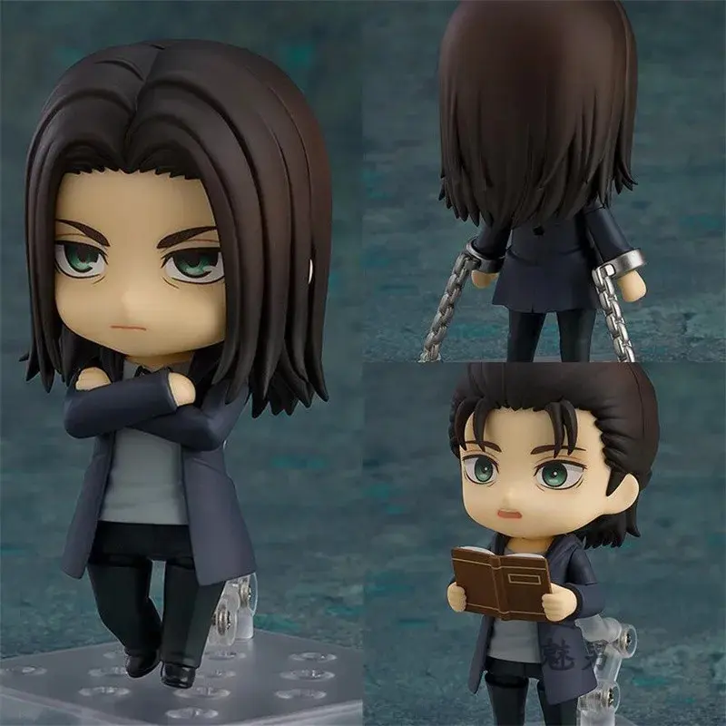 10cm Attack on Titan The Final Season Eren Jaeger Action Figure, PVC-Free Collectible Toy for Anime Fans, Christmas Gift