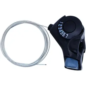 7 Speed Right Thumb Bike Gear Shifter, TX30 Shift Lever, Transmission Bicycle Gear Shifter Accessories for Road City and Mountain Bikes