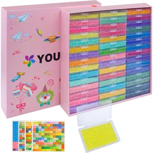 45 count  Art Storage Trays  Painting Storage Trays with , 2-in-1  Art Storage Containers Case Stackable  Dotz Accesso  Dot Organizers Storage (45Pcs Storage Set)