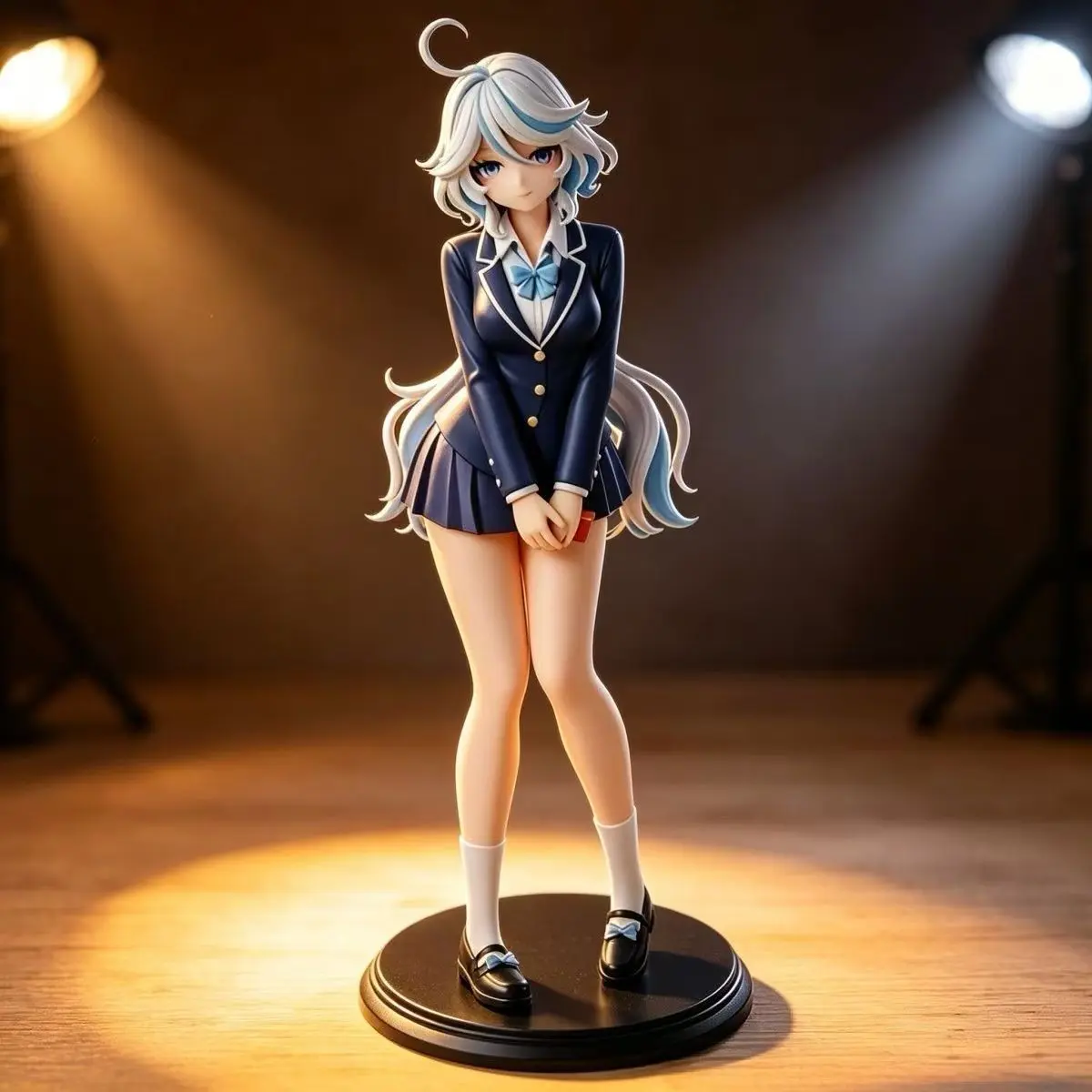 Furina Confession Water God Figure, Anime Girl Handmade Model, Collectible Decoration Piece, Ideal Gift for Fans