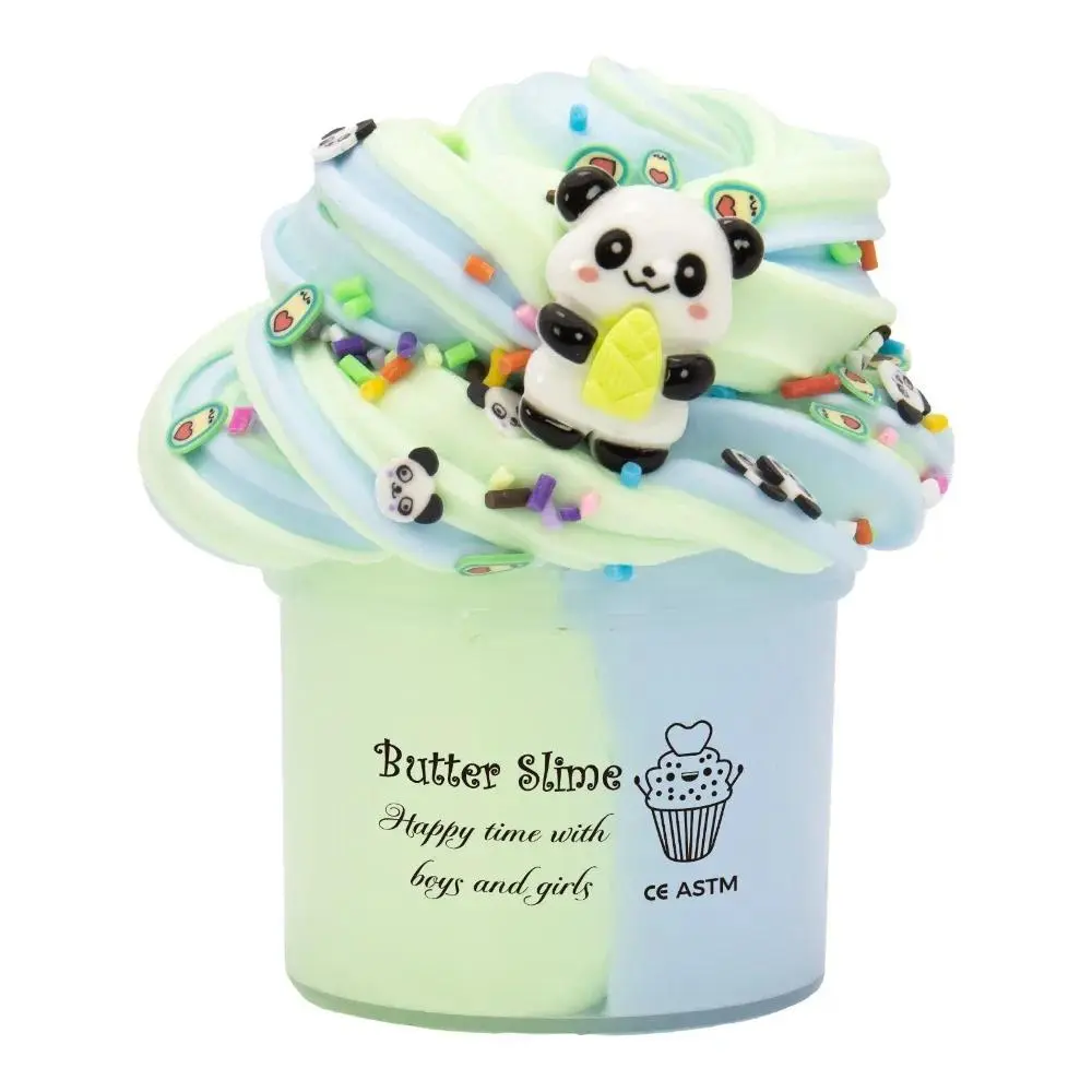 Creative Cultivation Butter Fluffy Slime Kit Safe Hands-on Ability Crystal Slime Toy Dinosaur Tortoise Slime Crystal Puree